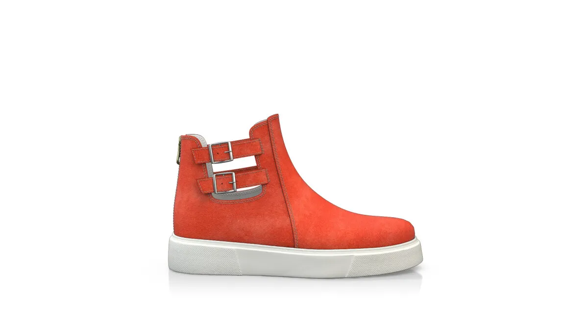 Flache Sommerstiefeletten 30378