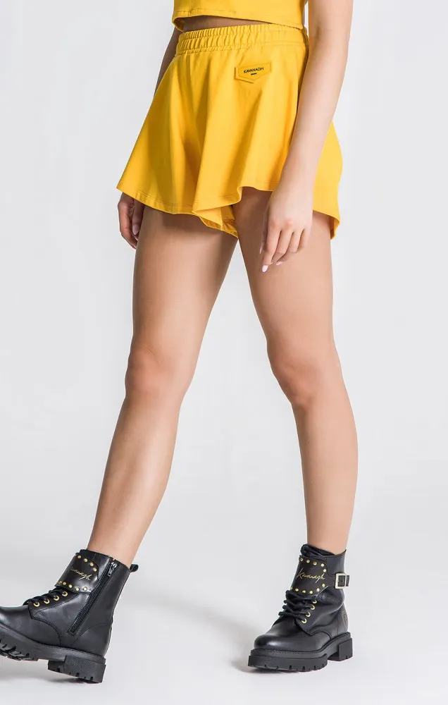 Gianni Kavanagh Yellow Core Shorts