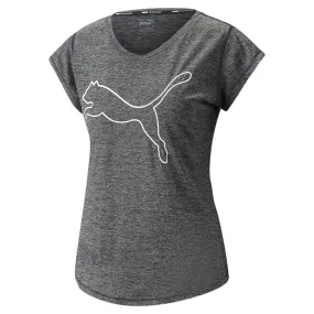 Puma TRAIN FAVORITE HEATHER CAT TEE