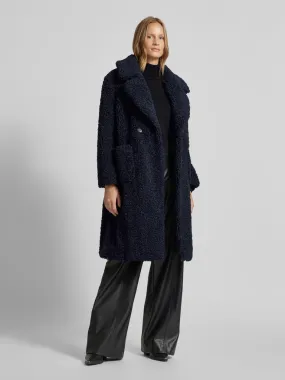Rich & Royal Mantel aus Teddyfell (marine melange) online kaufen