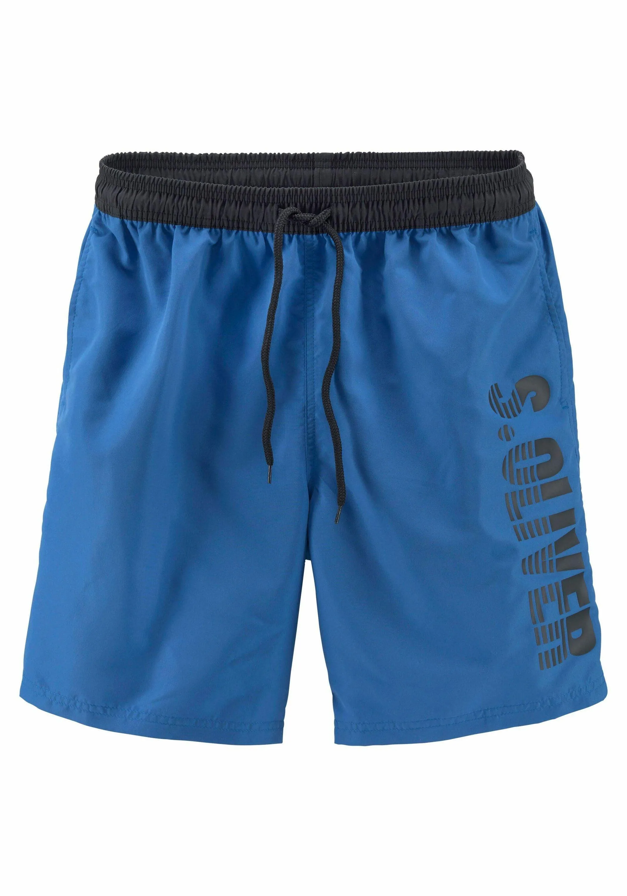 S.OLIVER Badeshorts Badehose Herren blau (Langgröße) im Online Shop von kaufen