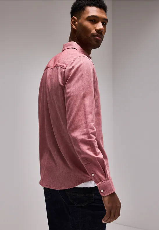 Street One MEN Two Tone Flannelhemd 