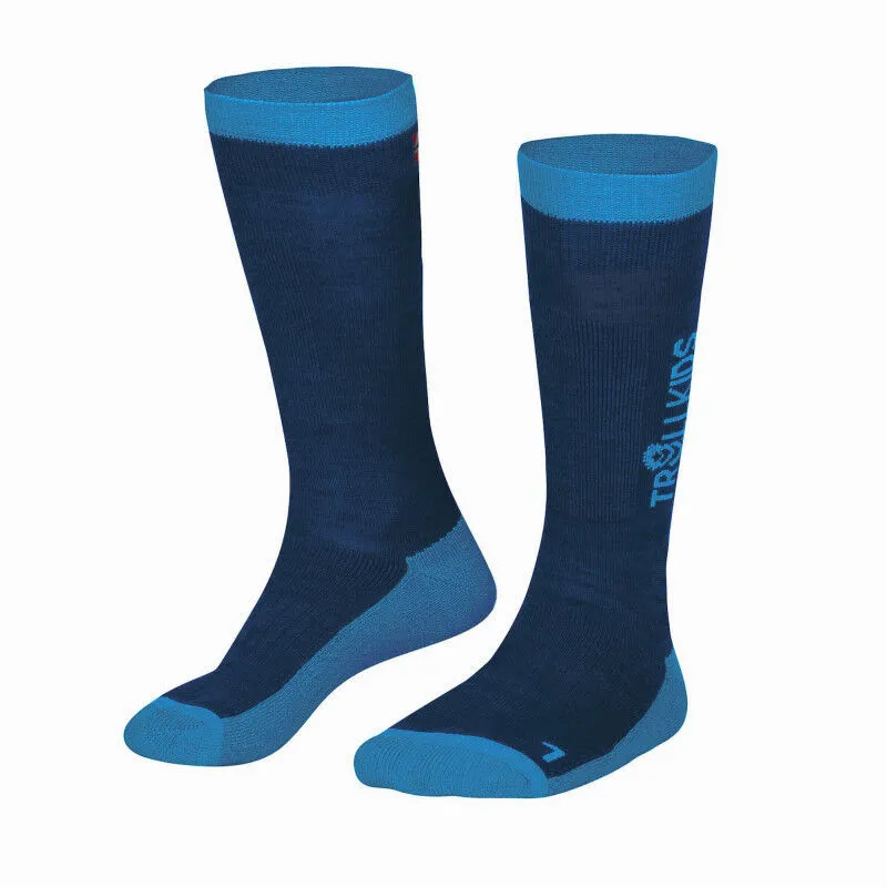 Trollkids Ski Socks - Skisocken - Kind | Hardloop