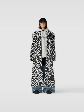 VETEMENTS Mantel mit Animal-Print (weiss) online kaufen
